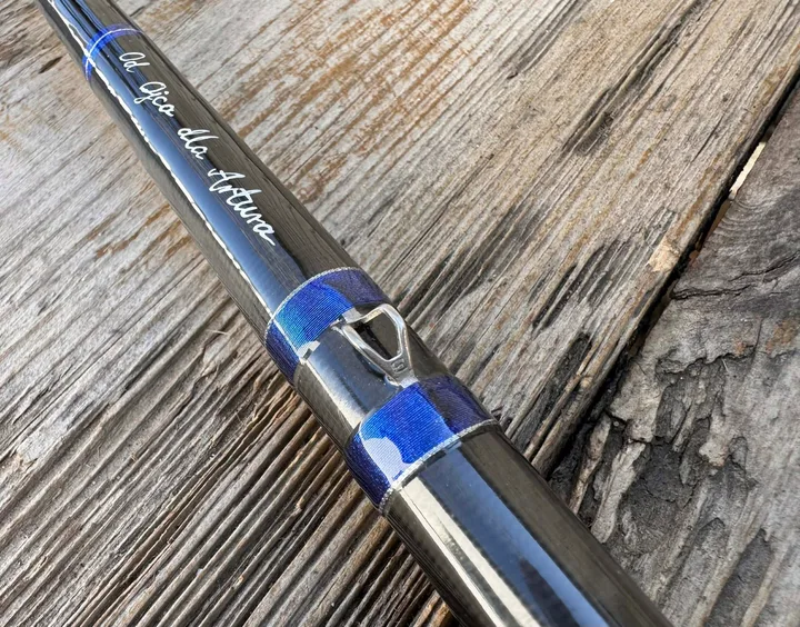 Blue Feather — wędka na zamówienie z pracowni KawaleC